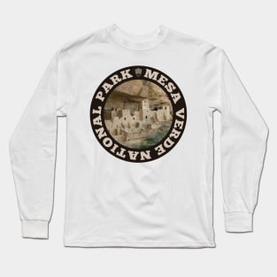 Mesa Verde National Park circle Long Sleeve T-Shirt